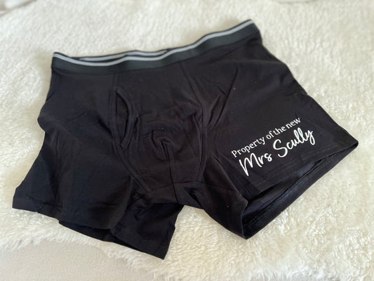 Men’s Black Boxer Shorts