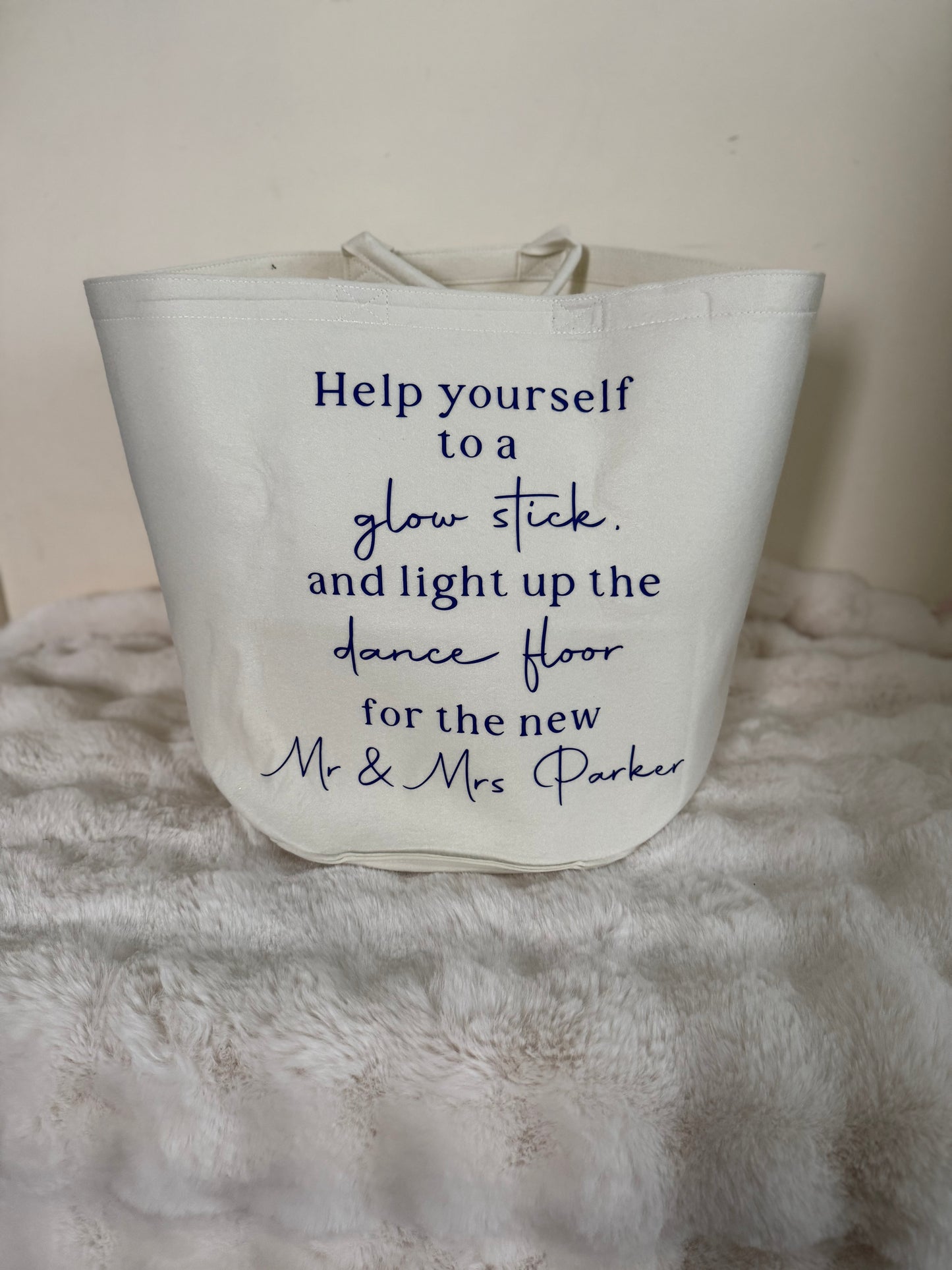 Personalised Felt Storage Basket's/Trugs