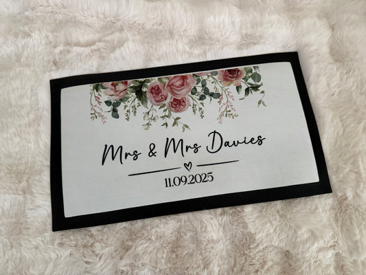 Personalised Bar Runner/Mat