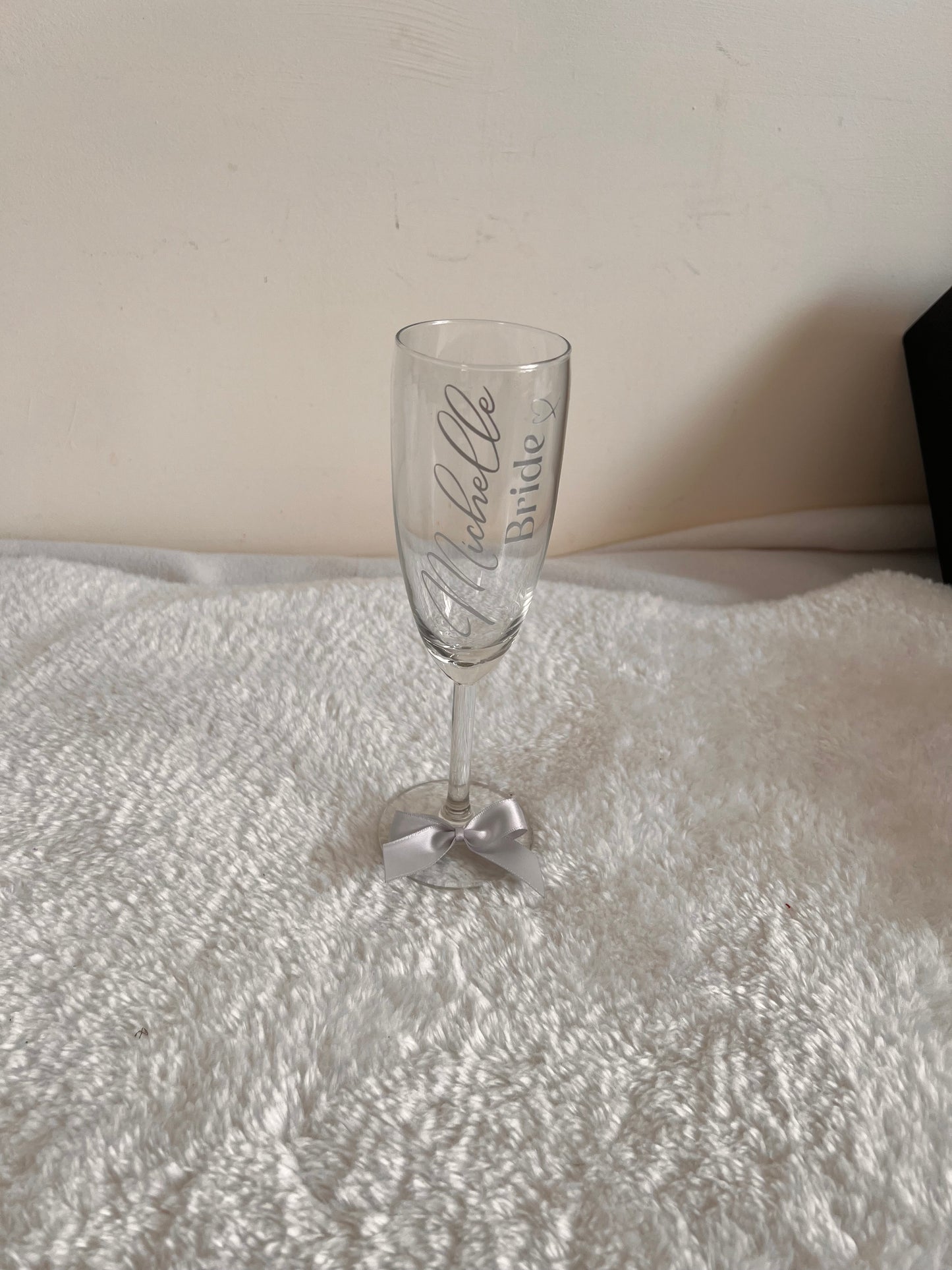 Personalised Glass Flute