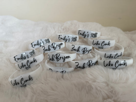 Light up song activated glow band wrist band
