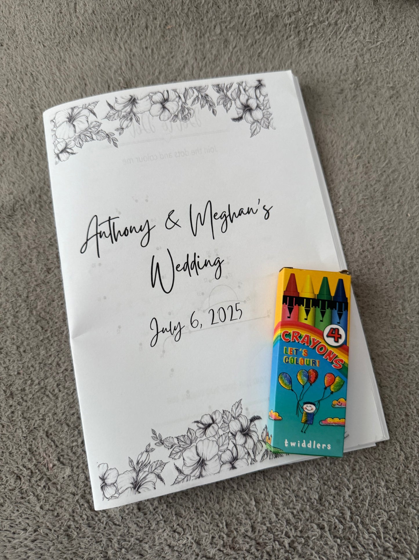Kids A5 Activity Pack with Crayons/Cellowrapped