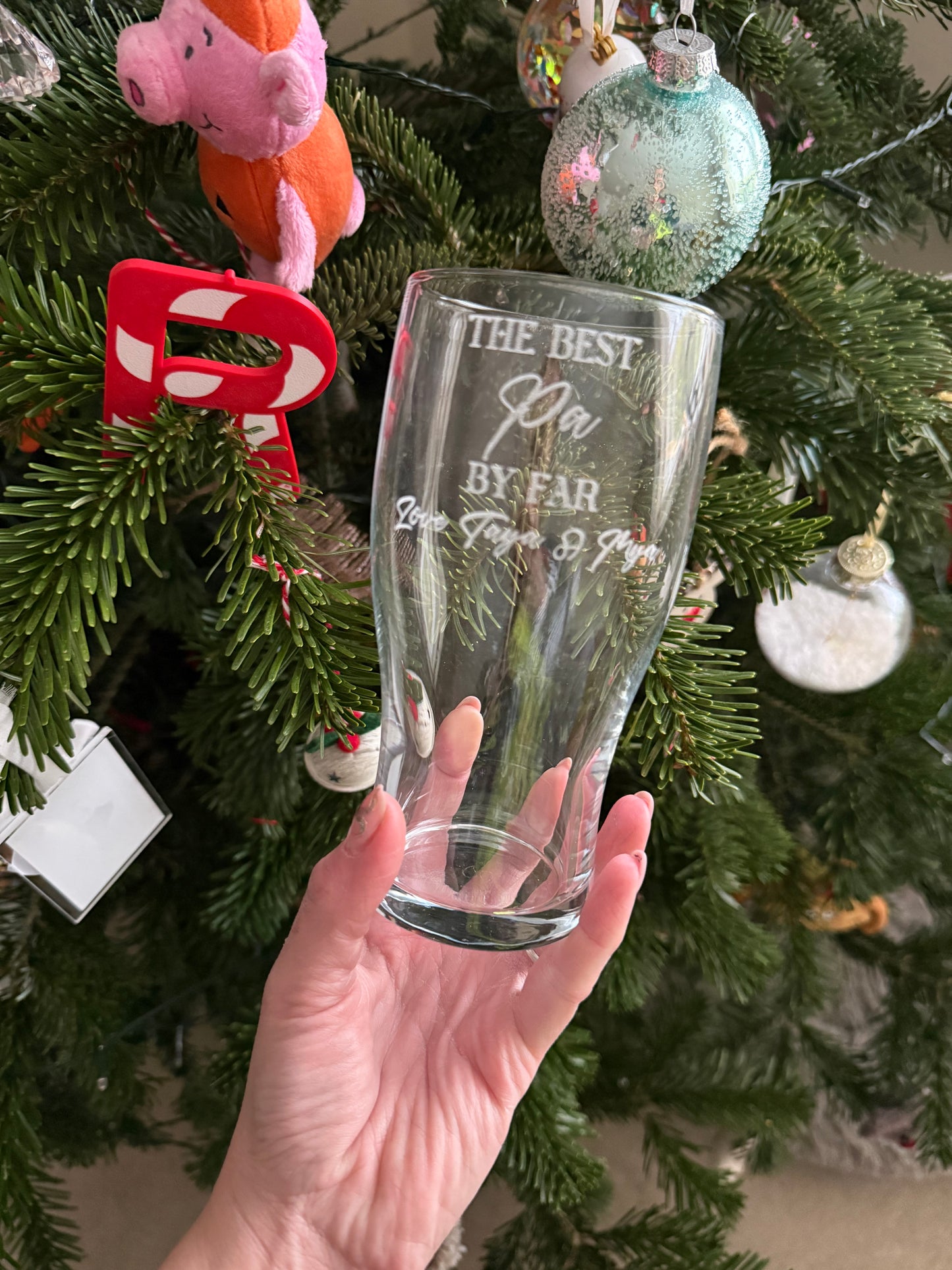 Personalised Pint Glass