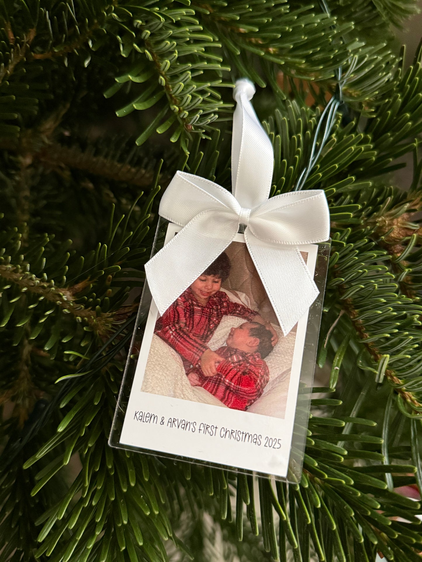 Polaroid hanging decoration