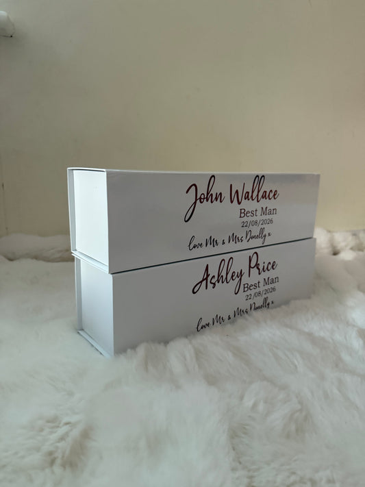 Empty Personalised Bottle Box