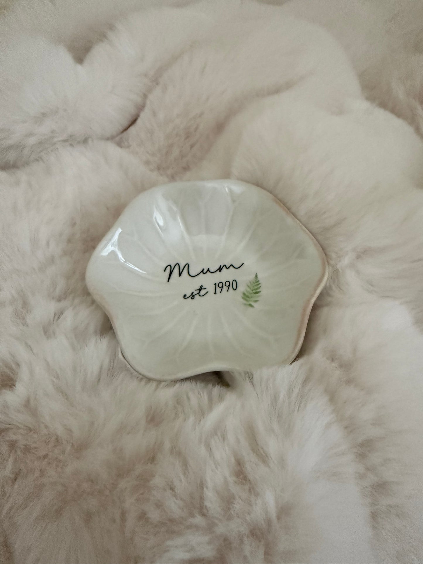 Personalised Trinket Dish