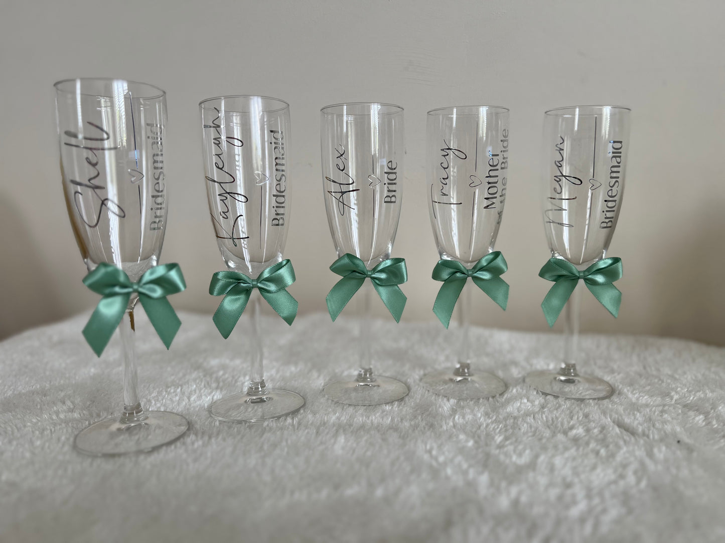 Personalised Glass Flute