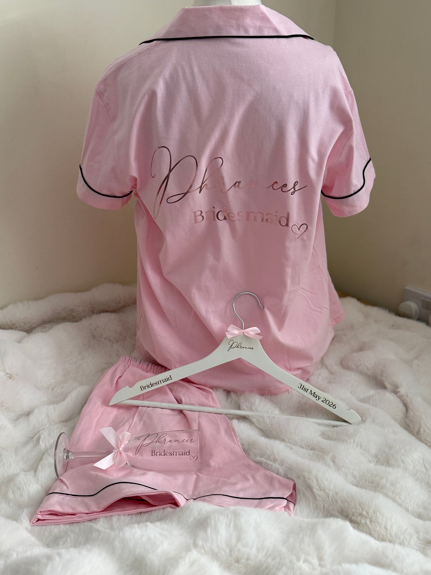 Adult and Child Button Down Cotton Short PJ's
