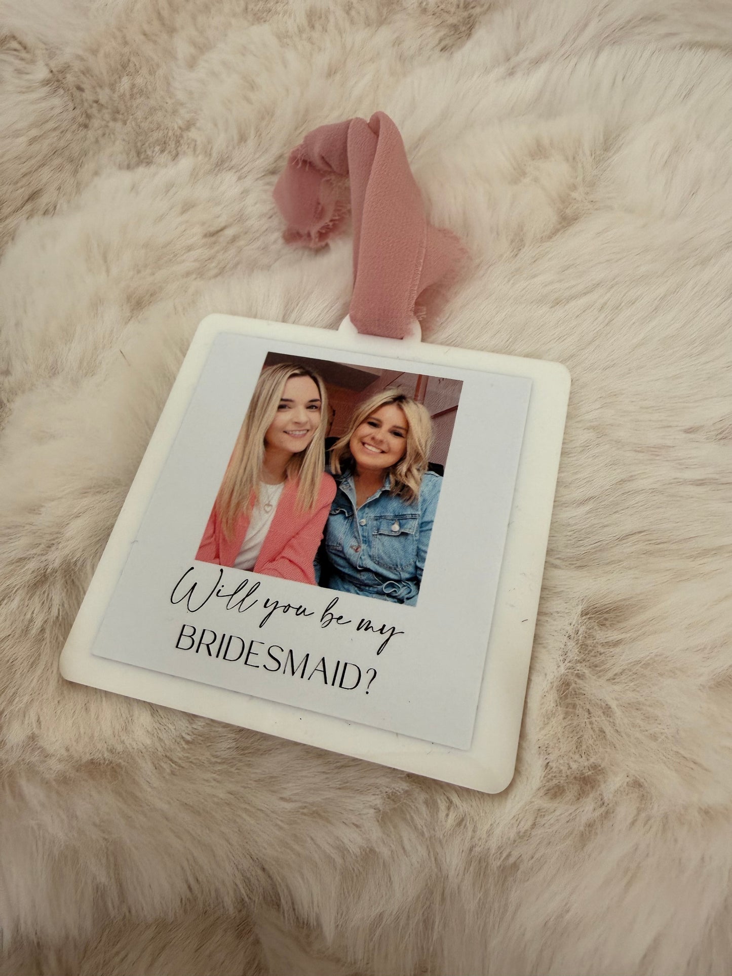 Hanging Bridesmaid proposal decoration