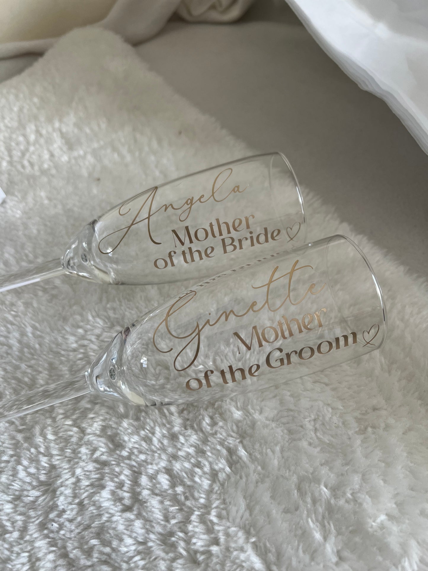 Personalised Glass Flute