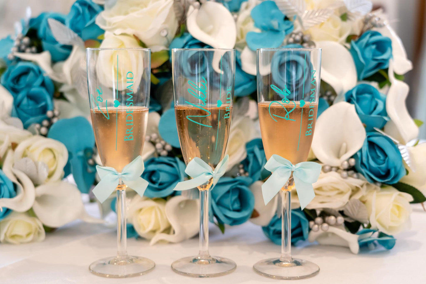 Personalised Glass Flute