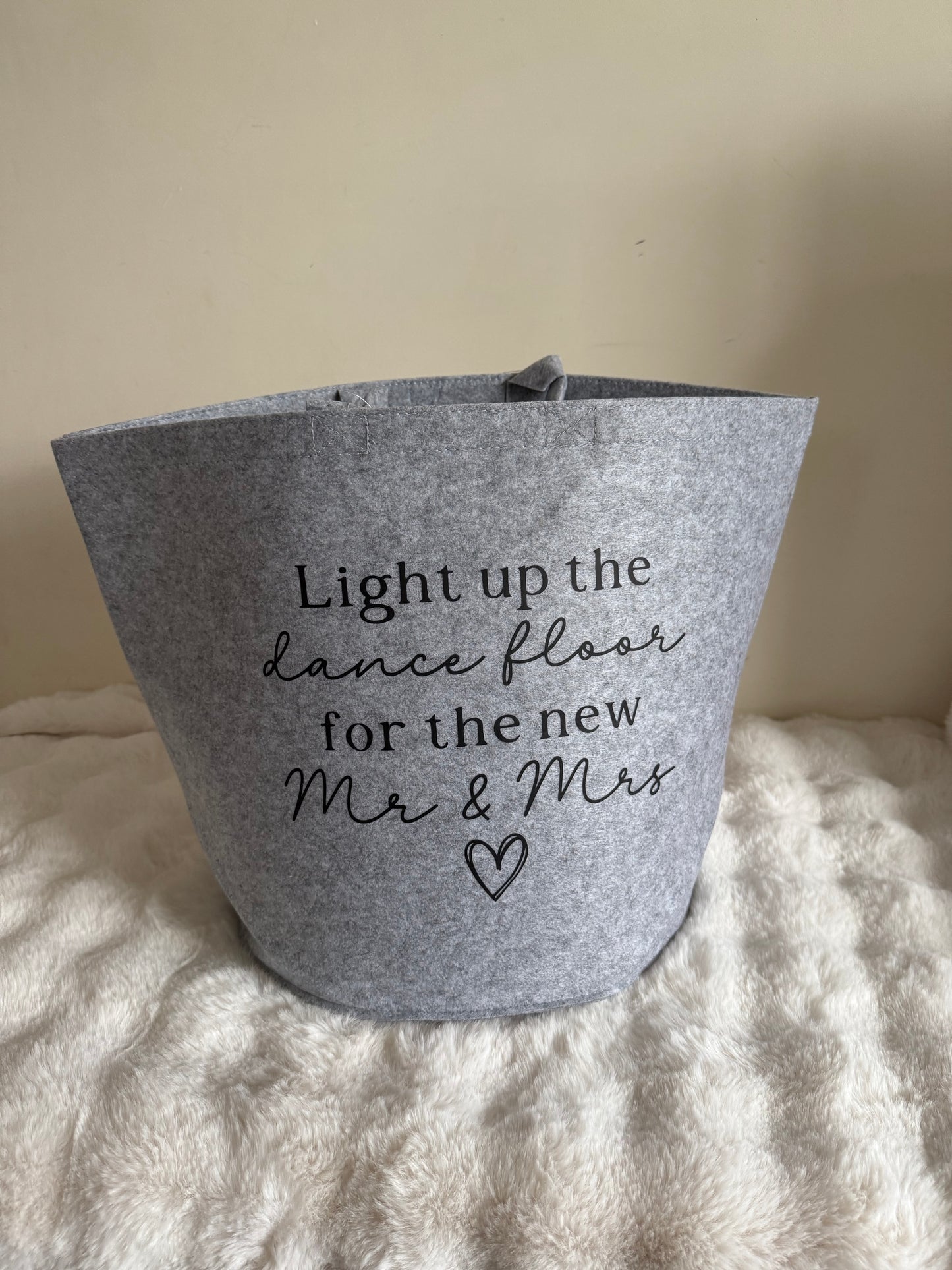 Personalised Felt Storage Basket's/Trugs