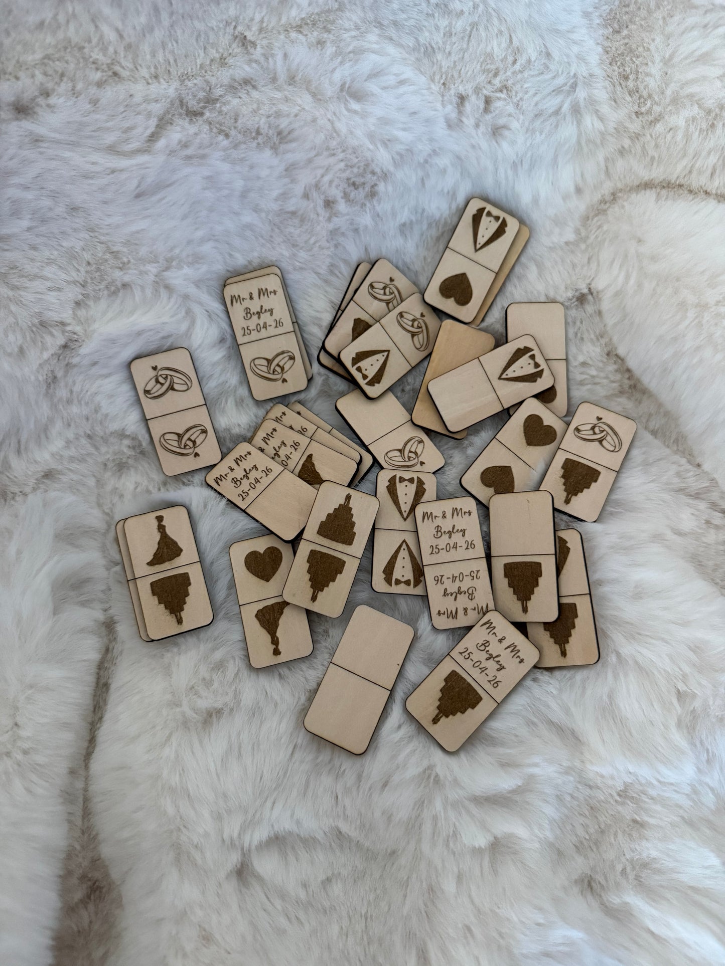 Personalised Wooden Dominoes