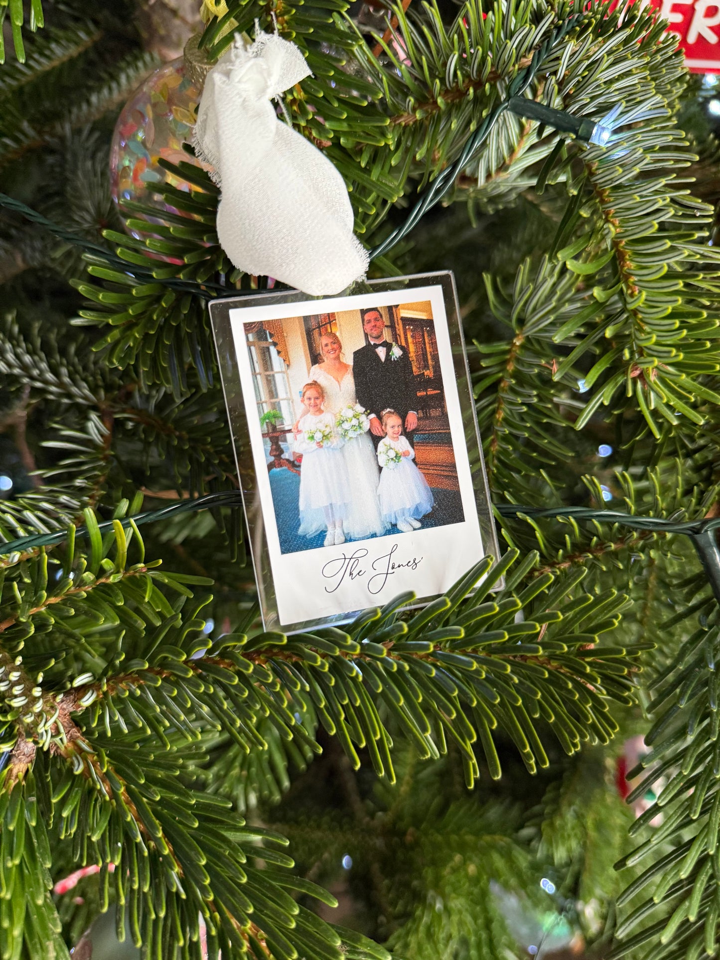 Polaroid hanging decoration