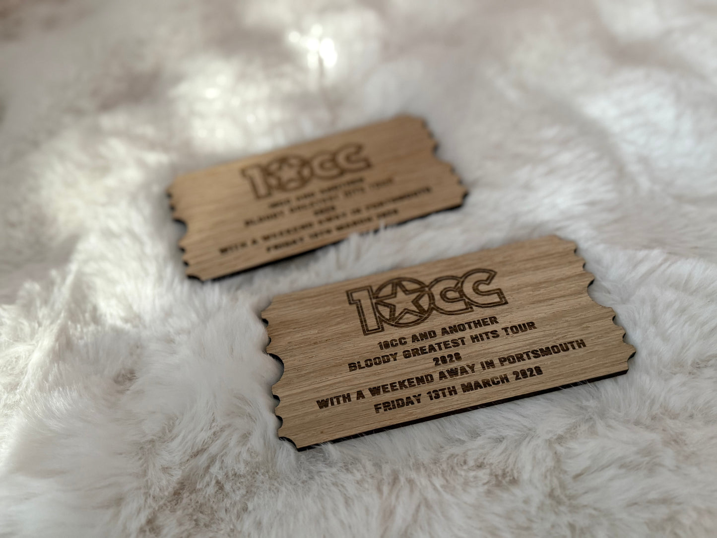 Personalised Gift Tickets/IOU