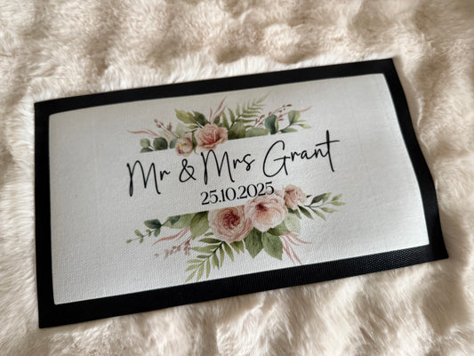 Personalised Bar Runner/Mat