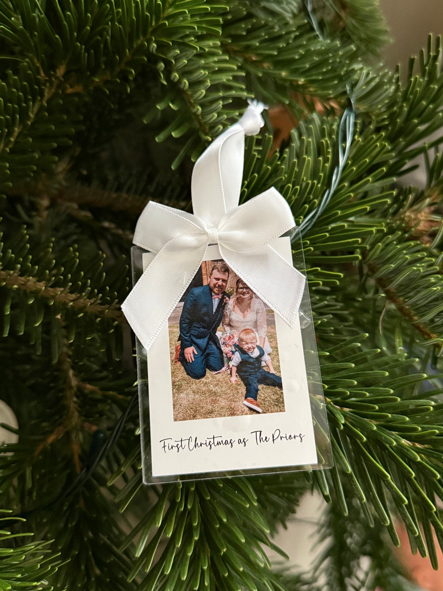 Polaroid hanging decoration