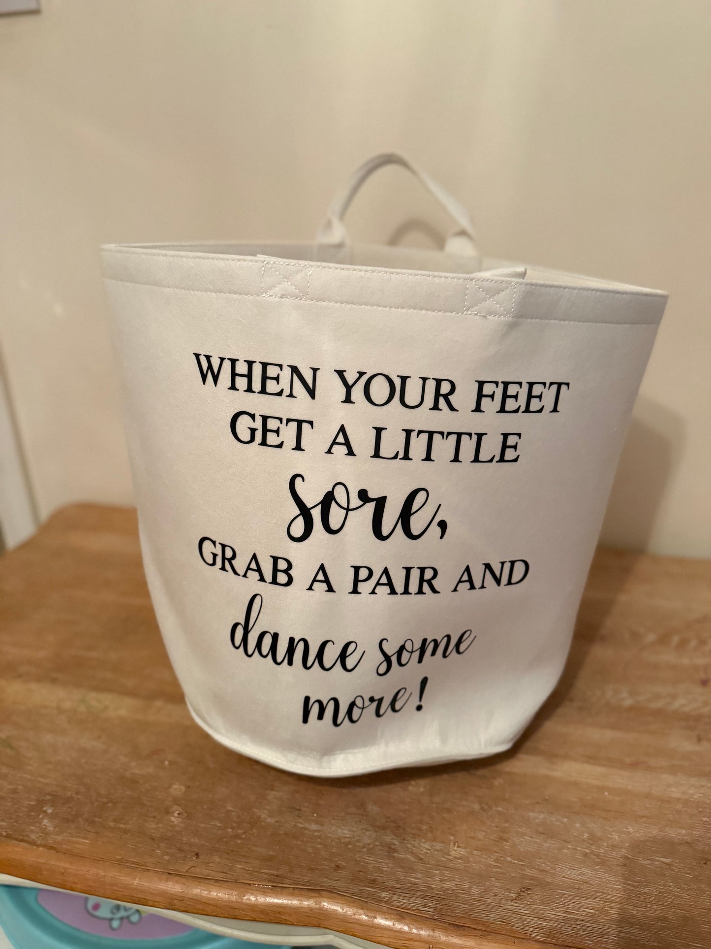 Personalised Felt Storage Basket's/Trugs