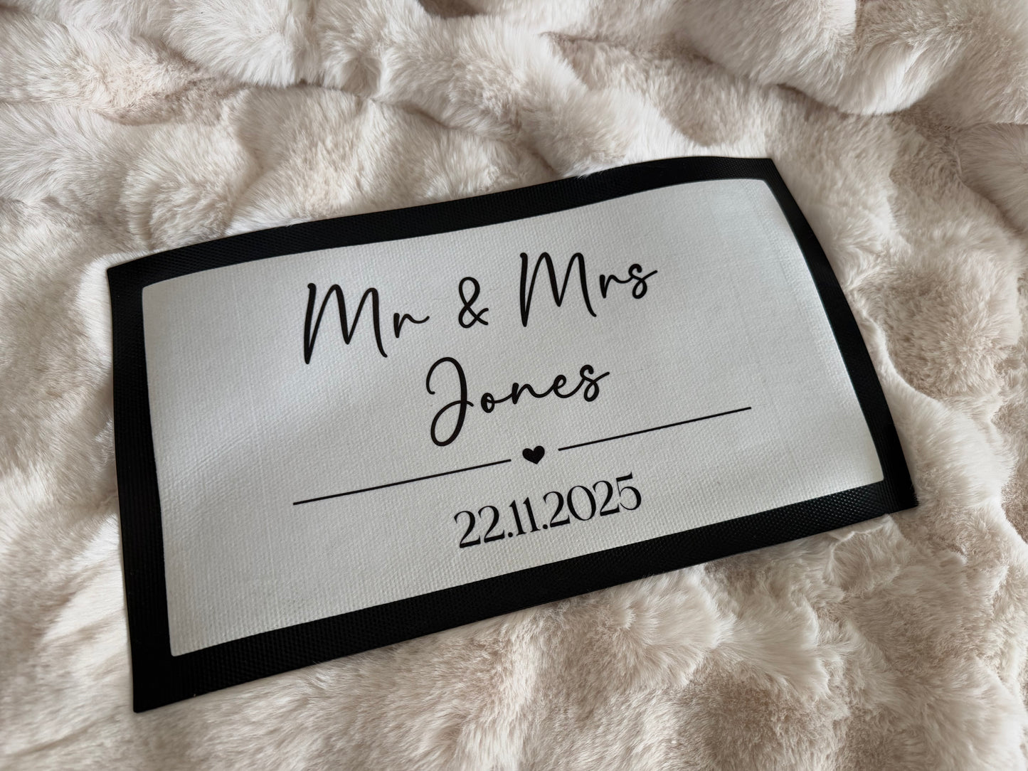 Personalised Bar Runner/Mat
