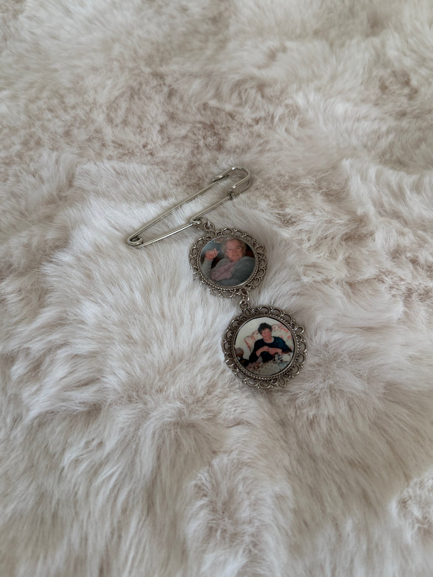 Memorial Bouquet Photo Charm