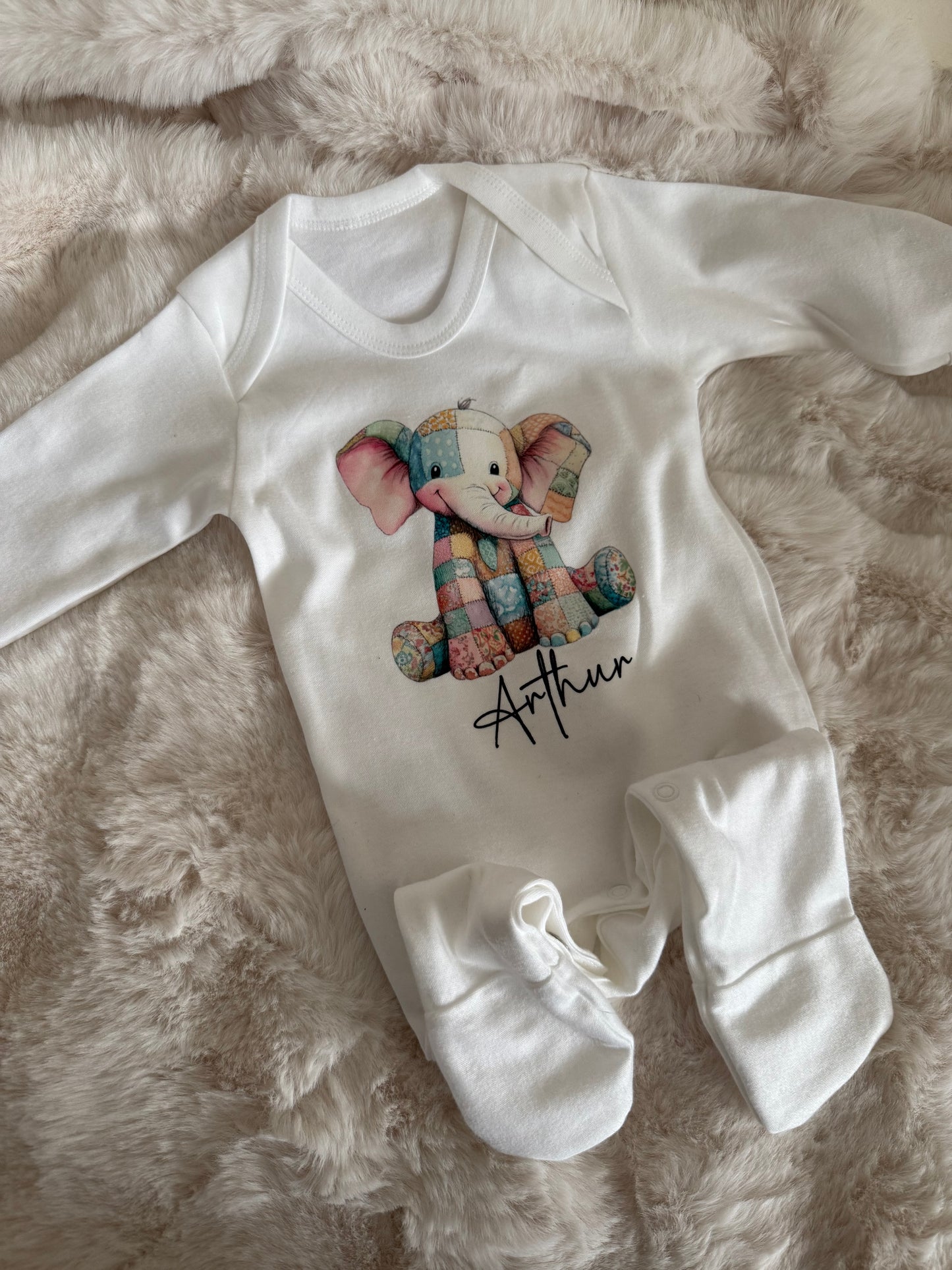 Baby Personalised Sleep Romper