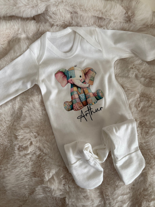Baby Personalised Sleep Romper