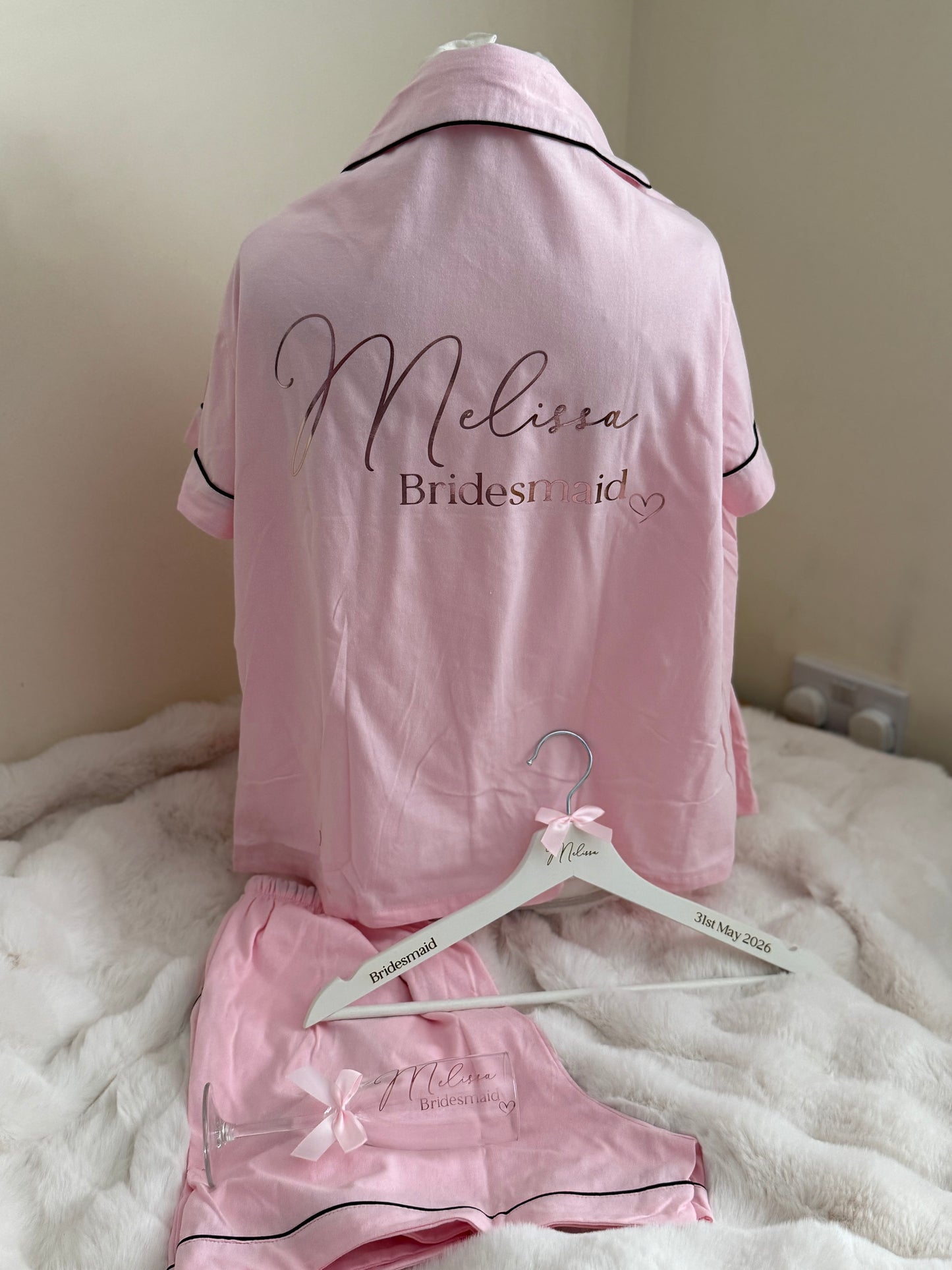 Adult and Child Button Down Cotton Short PJ's