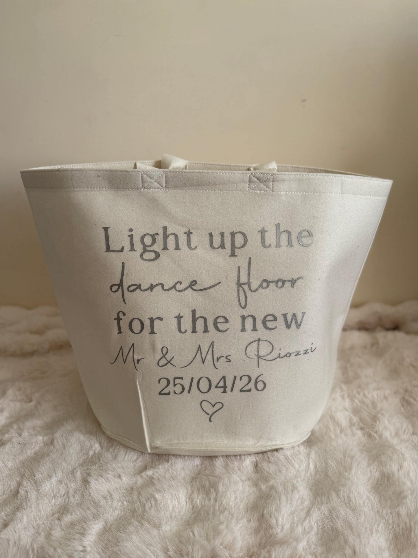 Personalised Felt Storage Basket's/Trugs