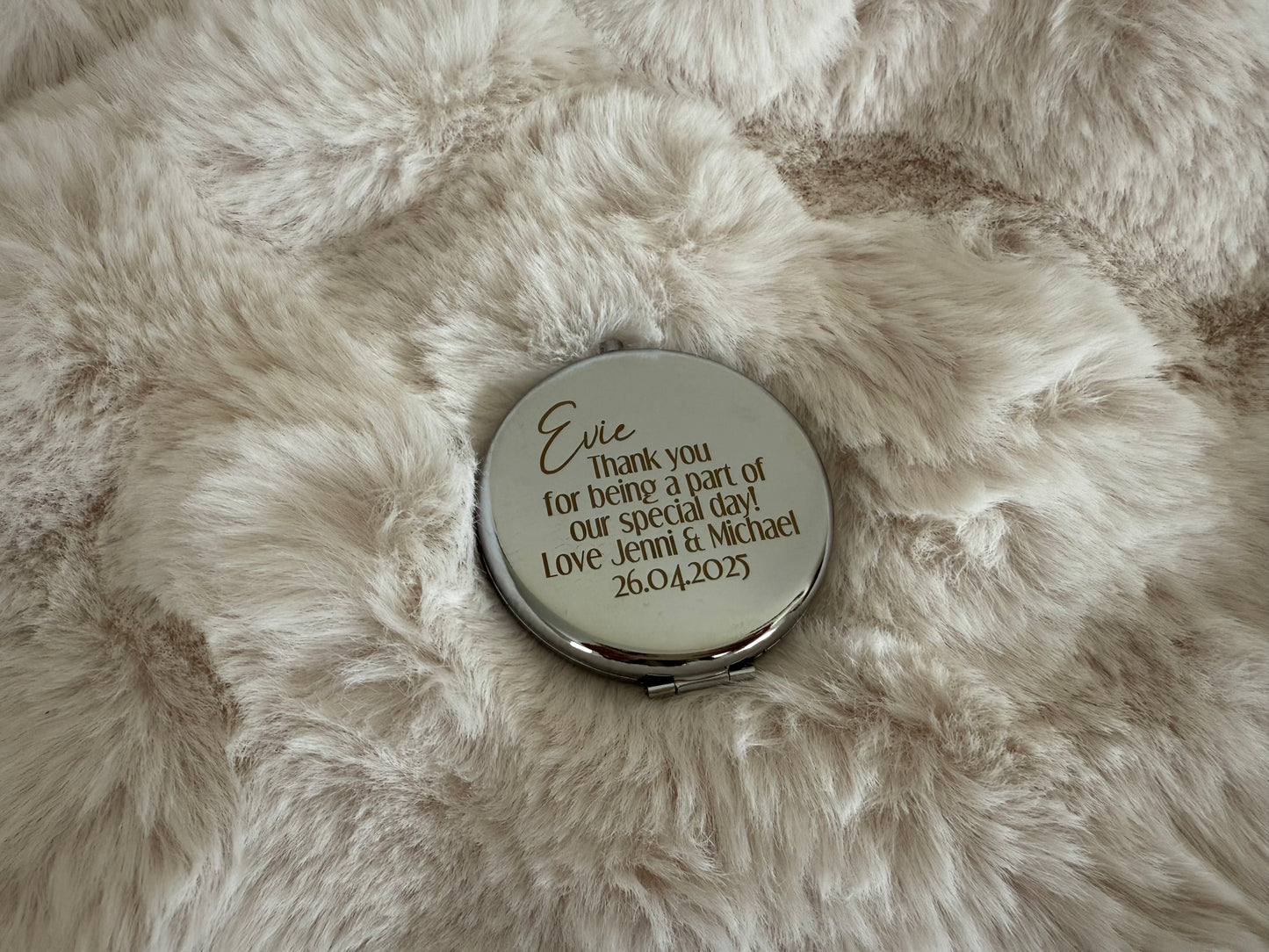 Personalised Pocket mirrors