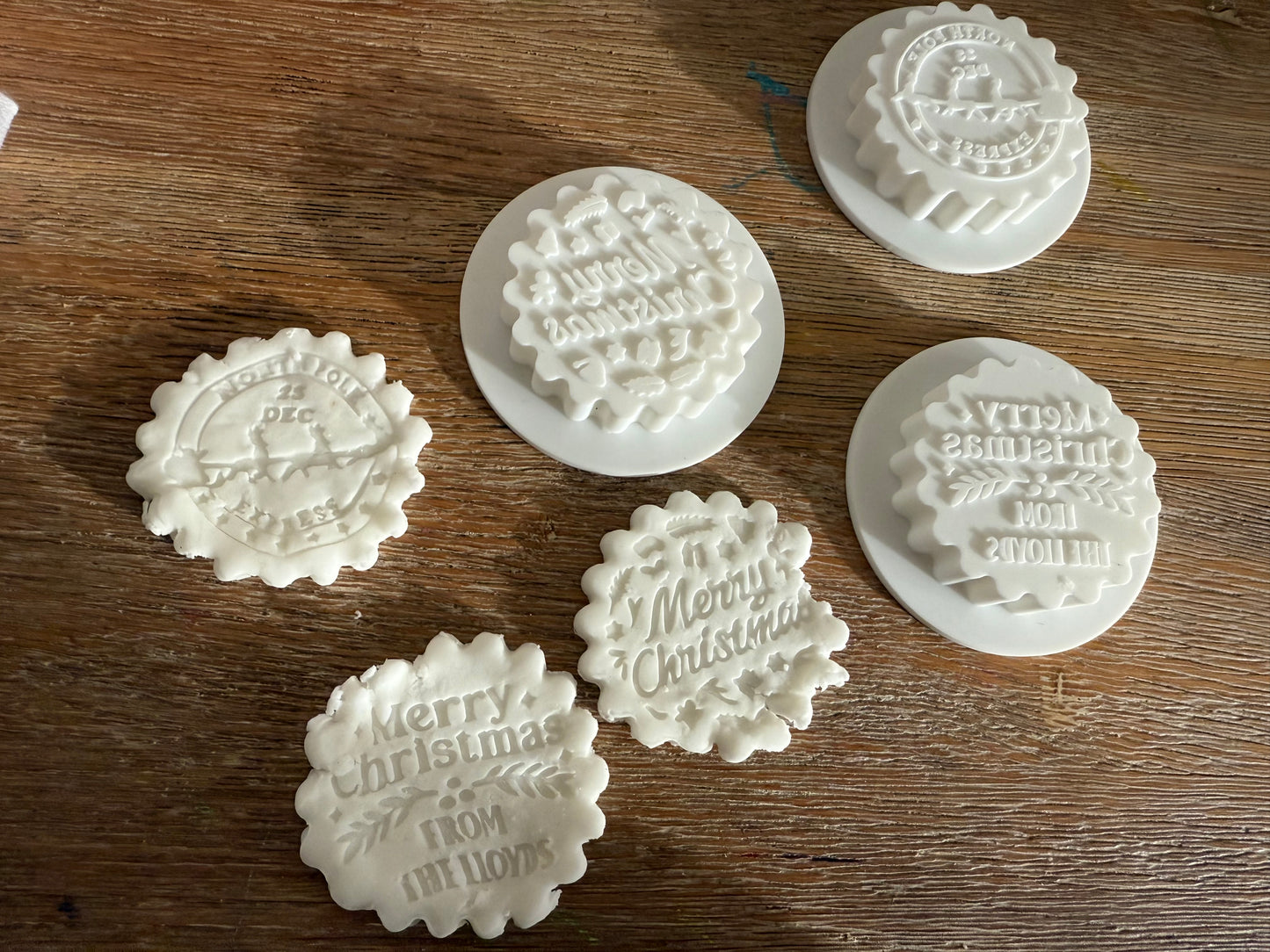 Personalised Cookie Cutter/Stamp- Birthday/wedding/baby shower