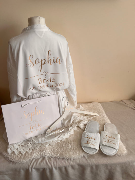 Adult 3 Layer Lace Edge Lace Cotton Robes