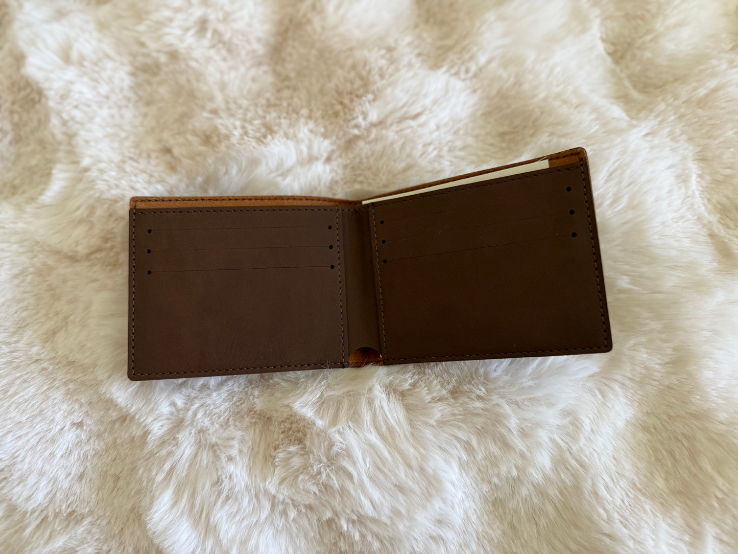 Personalised Engraved men’s wallet