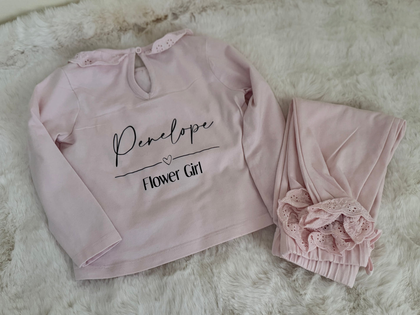 Frill Arm and Legs Cotton Kids PJ’s