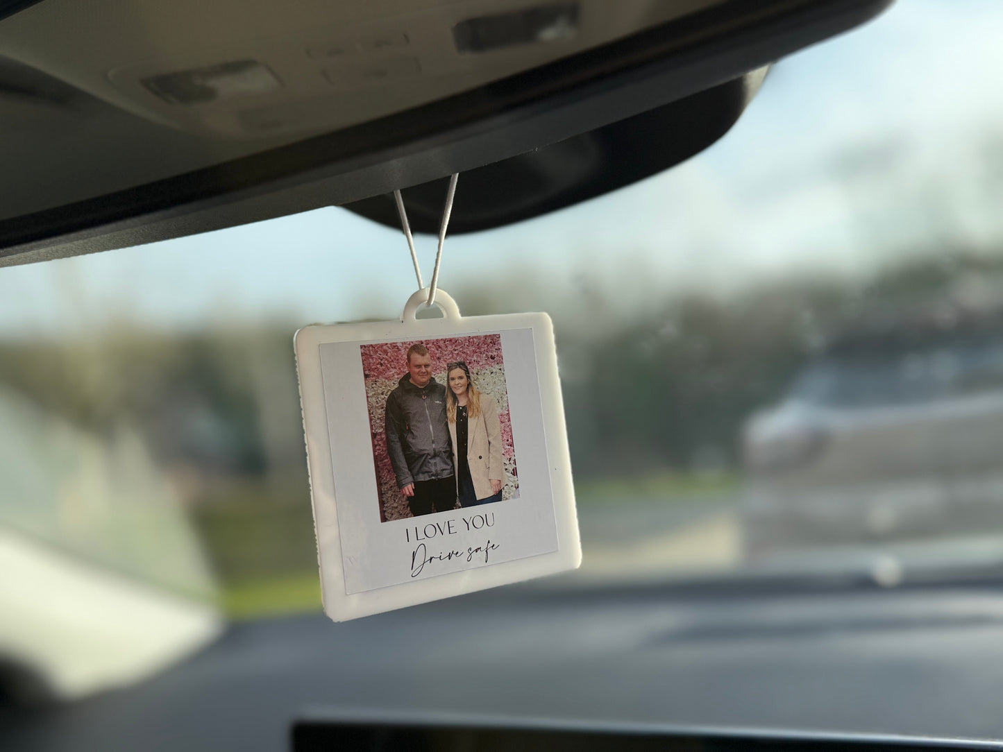 Hanging Polaroid car decoration