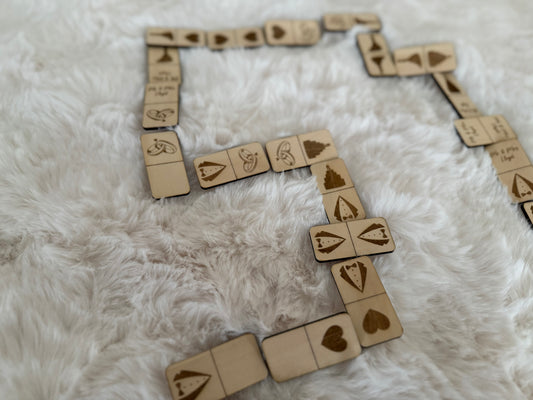 Personalised Wooden Dominoes