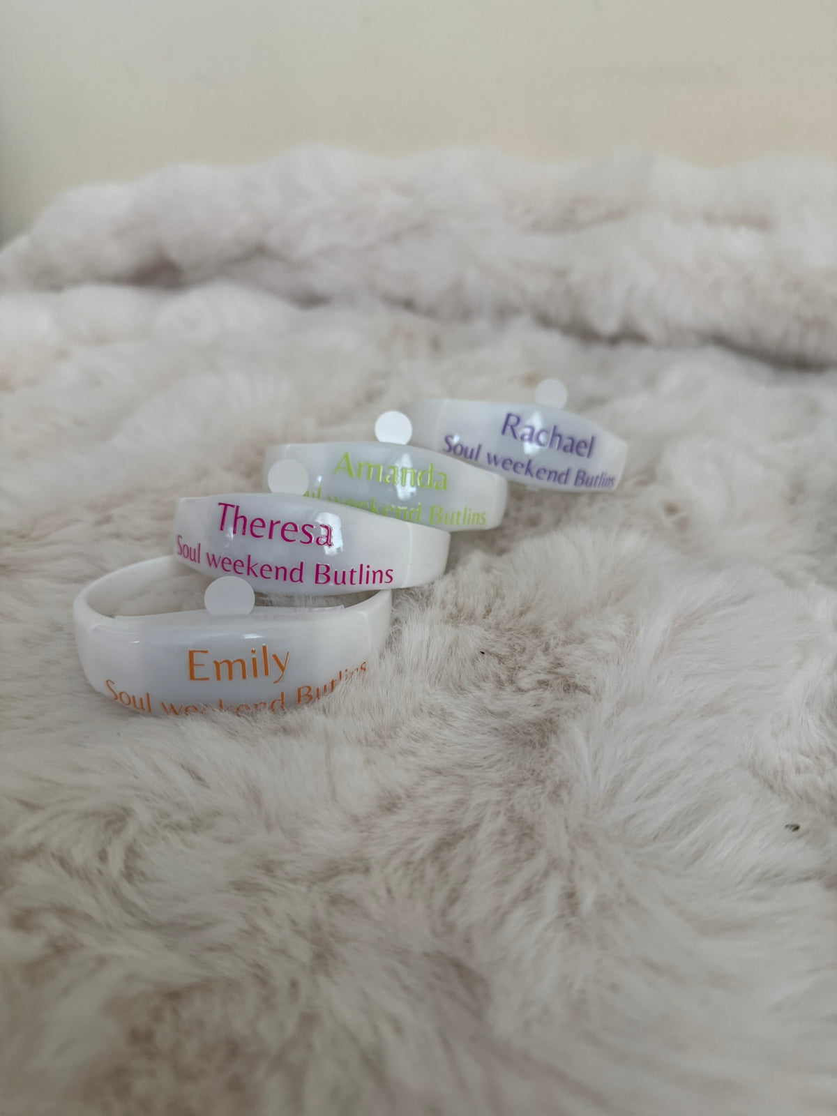 Light up song activated glow band wrist band