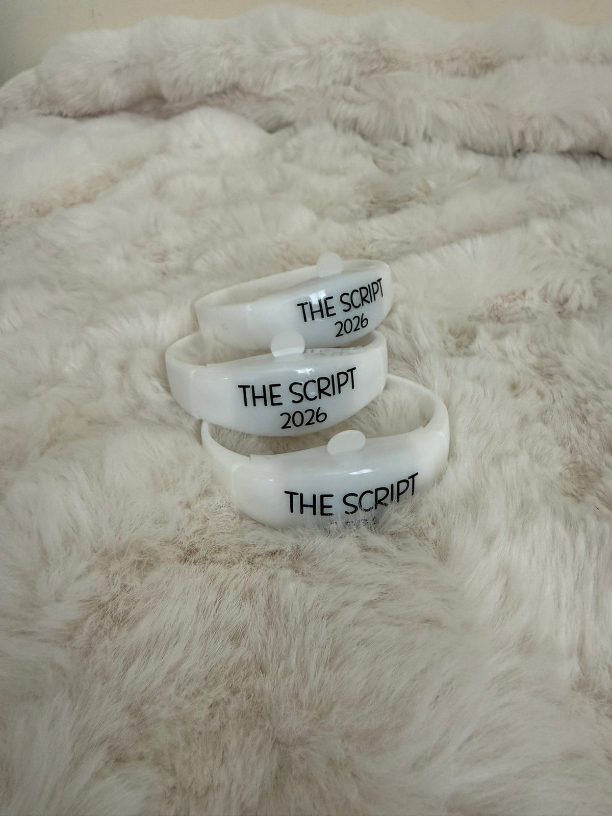 Light up song activated glow band wrist band