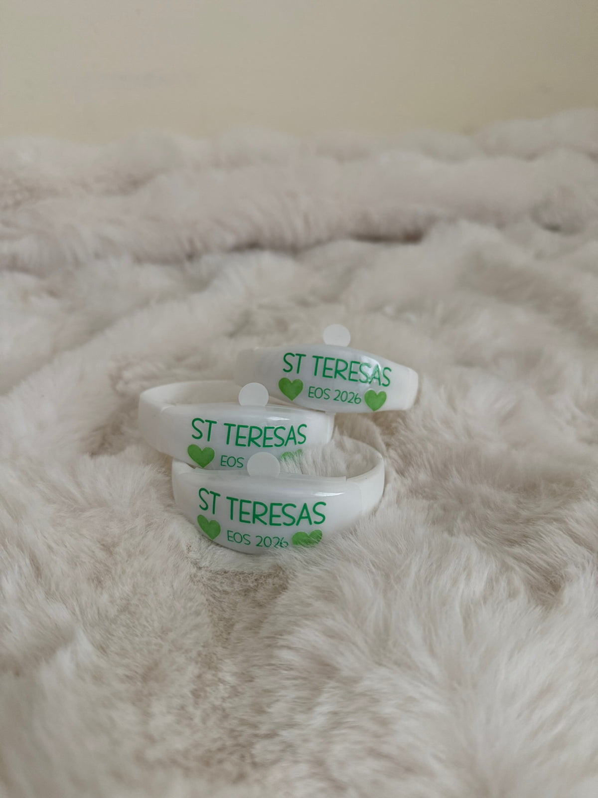 Light up song activated glow band wrist band