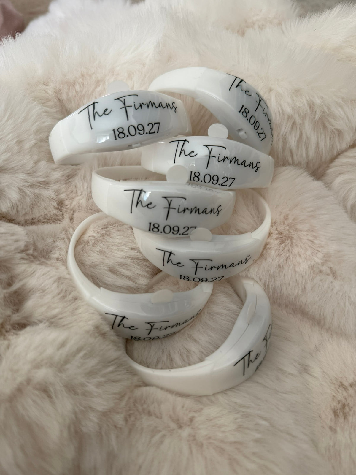 Light up song activated glow band wrist band