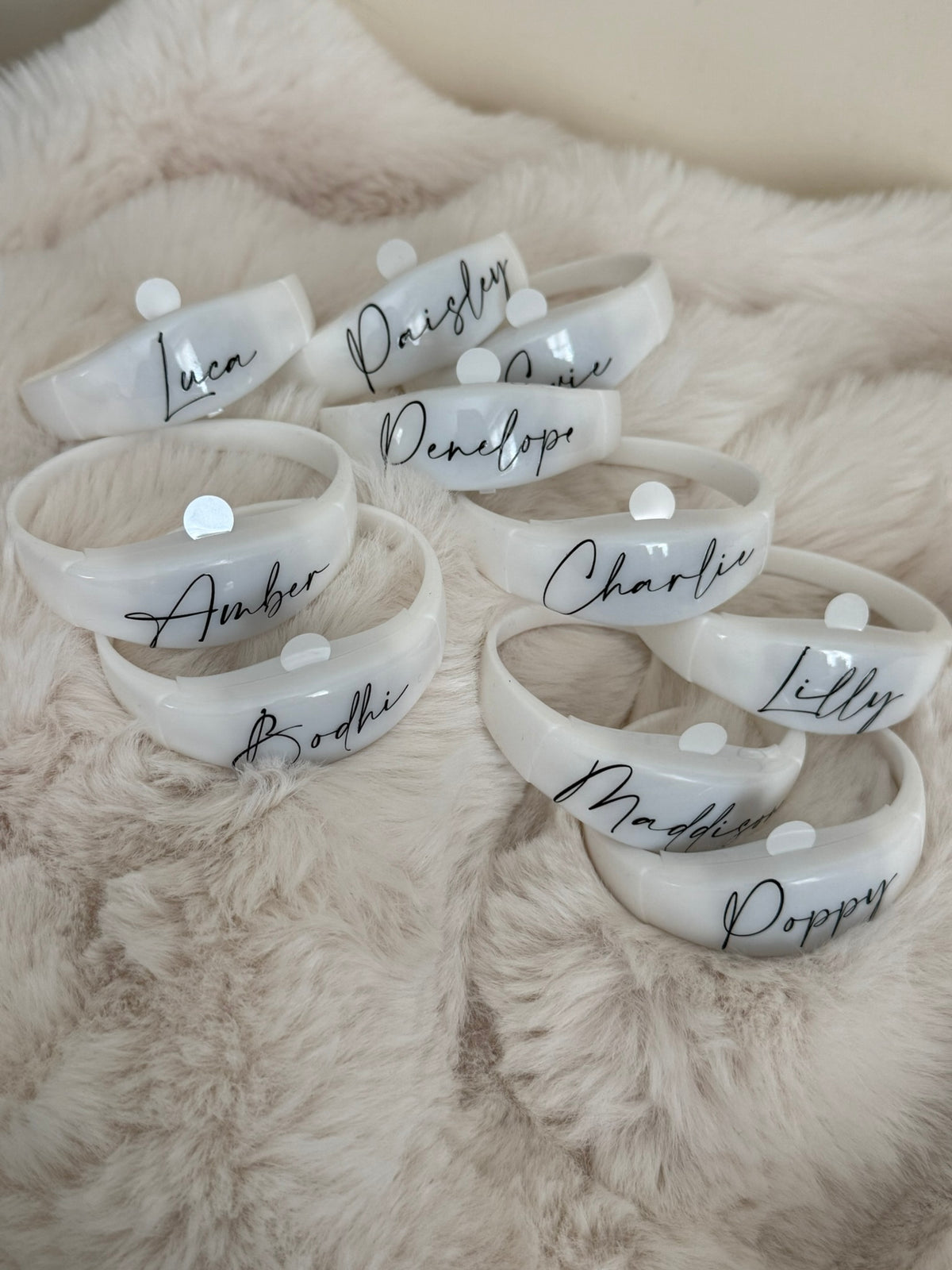 Light up song activated glow band wrist band